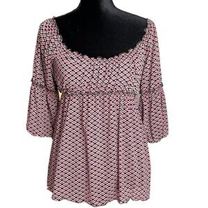 Max Edition | Bishop Sleeve Babydoll Top | Size Small